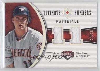 2006 Ultimate Collection - Ultimate Numbers - Materials #UN-RZ - Ryan Zimmerman /35