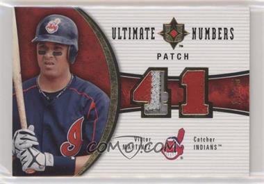 2006 Ultimate Collection - Ultimate Numbers - Patches #UN-VM - Victor Martinez /35