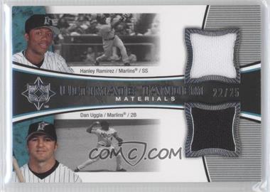 2006 Ultimate Collection - Ultimate Tandem Materials #UT-RU - Hanley Ramirez, Dan Uggla /25