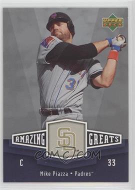 2006 Upper Deck - Amazing Greats #AG-MP - Mike Piazza
