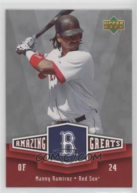 2006 Upper Deck - Amazing Greats #AG-MR - Manny Ramirez