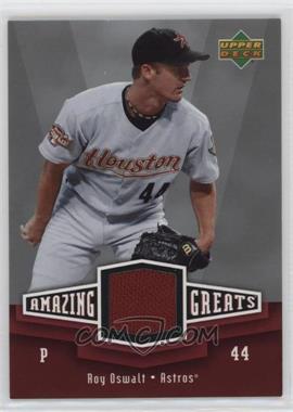 2006 Upper Deck - Amazing Greats #AG-RO - Roy Oswalt