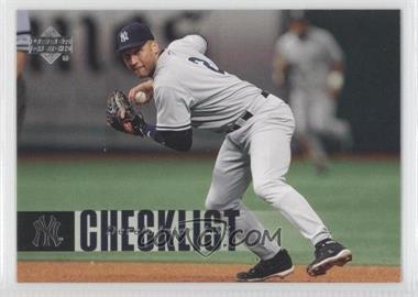 2006 Upper Deck - [Base] #1239 - Checklist - Derek Jeter