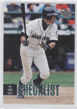 2006 Upper Deck - [Base] #1245 - Checklist - Ichiro Suzuki