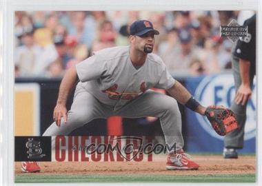 2006 Upper Deck - [Base] #1246 - Checklist - Albert Pujols