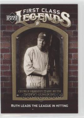 2006 Upper Deck - First Class Legends - Gold #FCL-9 - Babe Ruth /699