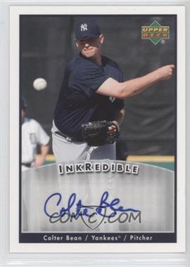 2006 Upper Deck - Inkredible #I-CB - Colter Bean