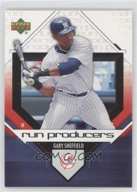 2006 Upper Deck - Run Producers #RP-11 - Gary Sheffield