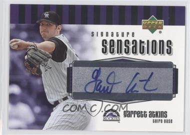 2006 Upper Deck - Signature Sensations #SS-GA - Garrett Atkins