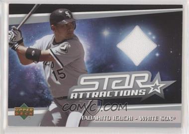 2006 Upper Deck - Star Attractions - Swatches #SA-TI - Tadahito Iguchi