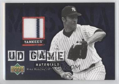 2006 Upper Deck - UD Game Materials #UD-MM - Mike Mussina