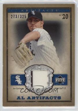 2006 Upper Deck Artifacts - AL Artifacts - Blue #AL-GA - Jon Garland /325