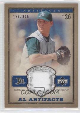 2006 Upper Deck Artifacts - AL Artifacts - Blue #AL-SK - Scott Kazmir /325