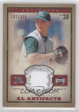 2006 Upper Deck Artifacts - AL Artifacts - Red #AL-SK - Scott Kazmir /250