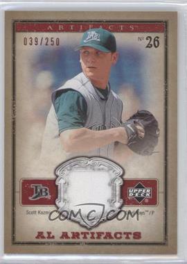 2006 Upper Deck Artifacts - AL Artifacts - Red #AL-SK - Scott Kazmir /250