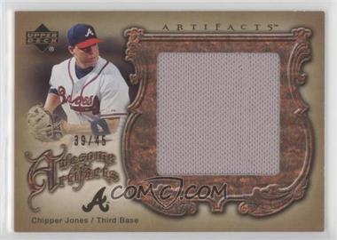 2006 Upper Deck Artifacts - Awesome Artifacts #AA-CJ - Chipper Jones /45