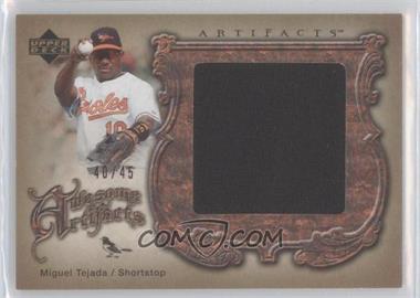 2006 Upper Deck Artifacts - Awesome Artifacts #AA-MI - Miguel Tejada /45