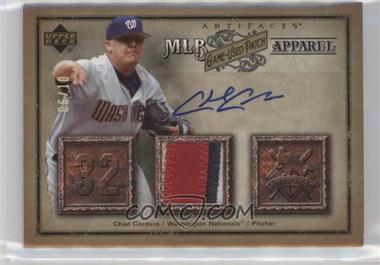 2006 Upper Deck Artifacts - MLB Apparel - Auto Patch #MLB-CD - Chad Cordero /10