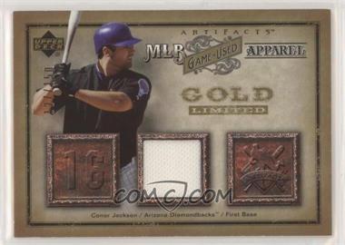 2006 Upper Deck Artifacts - MLB Apparel - Gold #MLB-CJ - Conor Jackson /150
