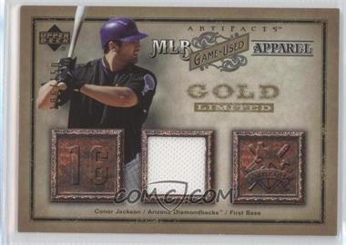 2006 Upper Deck Artifacts - MLB Apparel - Gold #MLB-CJ - Conor Jackson /150