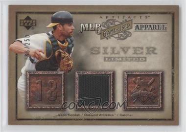2006 Upper Deck Artifacts - MLB Apparel - Silver #MLB-KE - Jason Kendall /250