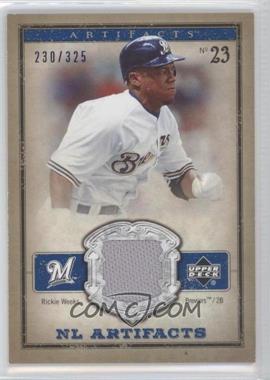 2006 Upper Deck Artifacts - NL Artifacts - Blue #NL-RW - Rickie Weeks /325