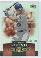 Michael Young #/450