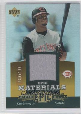 2006 Upper Deck Epic - Materials - Light Orange #EM-KG1 - Ken Griffey Jr. /175