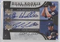 Dual Rookie Signatures - Ben Hendrickson, Zach Jackson #/30