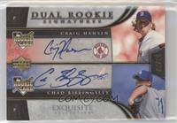 Dual Rookie Signatures - Craig Hansen, Chad Billingsley #/30