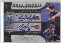 Dual Rookie Signatures - Brian Bannister, Alay Soler #/55