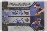 Dual Rookie Signatures - Brian Bannister, Alay Soler #/55