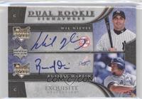 Dual Rookie Signatures - Wil Nieves, Russell Martin #/55