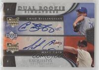 Dual Rookie Signatures - Chad Billingsley, Matt Cain #/55