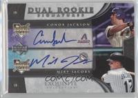 Dual Rookie Signatures - Conor Jackson, Mike Jacobs #/55
