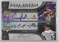 Dual Rookie Signatures - Conor Jackson, Mike Jacobs #/55