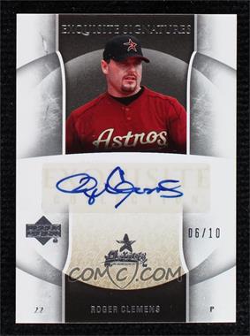 2006 Upper Deck Exquisite Collection - [Base] #94 - Roger Clemens /10