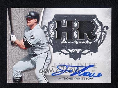 2006 Upper Deck Exquisite Collection - Endorsed Emblems #EE-JT - Jim Thome /25