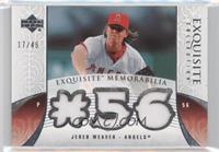 Jered Weaver #/45