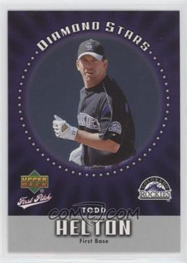 2006 Upper Deck First Pitch - Diamond Stars #DS-12 - Todd Helton