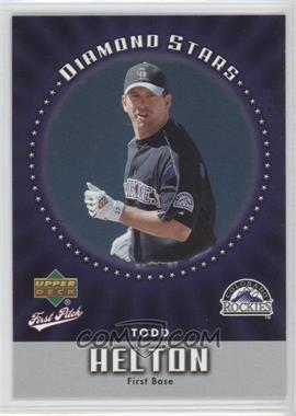 2006 Upper Deck First Pitch - Diamond Stars #DS-12 - Todd Helton