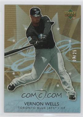 2006 Upper Deck Future Stars - [Base] - Gold #72 - Vernon Wells /25