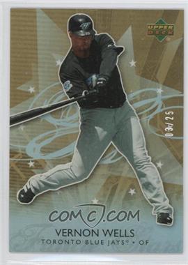 2006 Upper Deck Future Stars - [Base] - Gold #72 - Vernon Wells /25