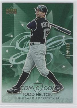 2006 Upper Deck Future Stars - [Base] - Green #23 - Todd Helton /499