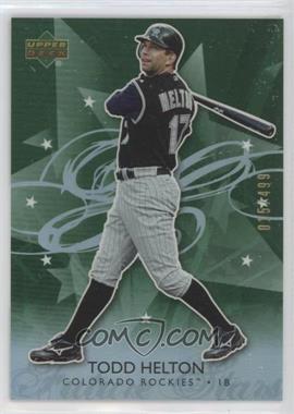 2006 Upper Deck Future Stars - [Base] - Green #23 - Todd Helton /499