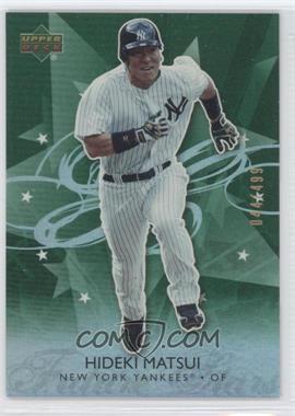 2006 Upper Deck Future Stars - [Base] - Green #44 - Hideki Matsui /499