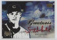 Clear Path to Greatness Signatures - Sean Marshall #/35