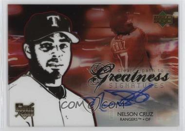 2006 Upper Deck Future Stars - [Base] #101 - Clear Path to Greatness Signatures - Nelson Cruz
