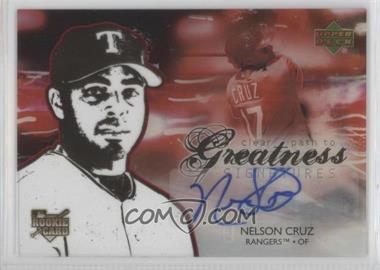 2006 Upper Deck Future Stars - [Base] #101 - Clear Path to Greatness Signatures - Nelson Cruz