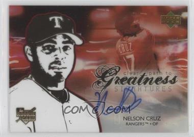 2006 Upper Deck Future Stars - [Base] #101 - Clear Path to Greatness Signatures - Nelson Cruz